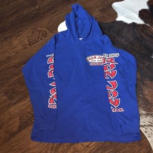 Ron Jon hooded long sleeve T-shirt size S